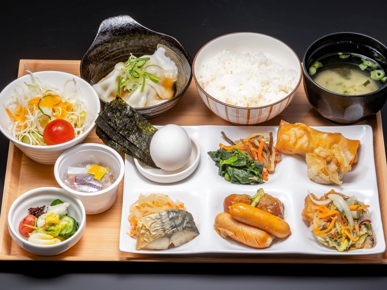 盛り付け例（和食）
